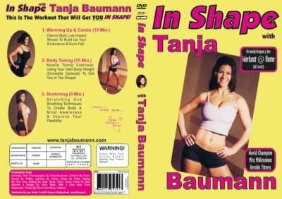 Aerobic Fitness Workout DVD IN SHAPE with Tanja Baumann