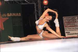 Miss Millennium Aerobic Fitness in action